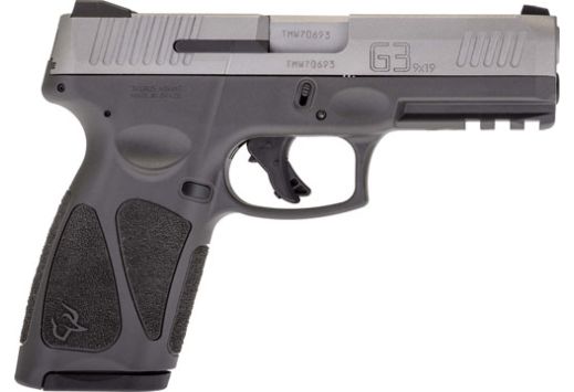 TAURUS G3 9MM 15-SHOT 3-DOT ADJ. GREY/SS POLYMER - for sale