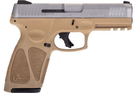 TAURUS G3 9MM 17-SHOT 3-DOT ADJ. TAN/STAINLESS POLYMER - for sale