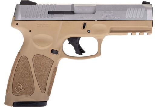 TAURUS G3 9MM 15-SHOT 3-DOT ADJ. TAN/STAINLESS POLYMER - for sale