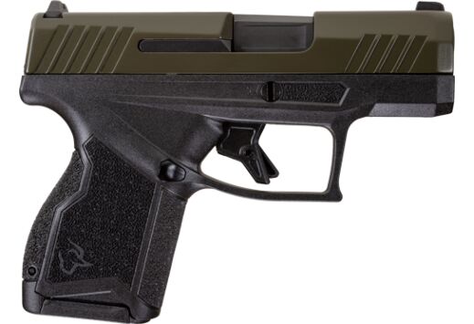 TAURUS GX4 9MM 11-SHOT MATTE BLACK/GREEN POLYMER - for sale