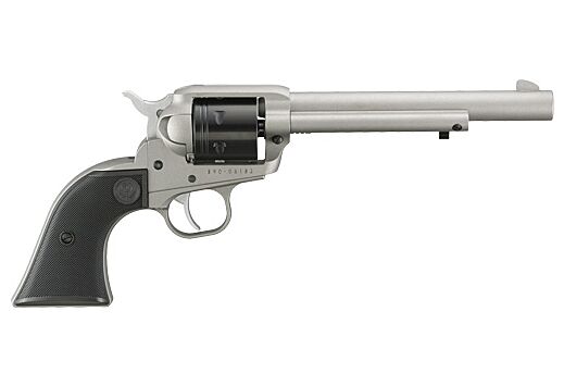 RUGER WRANGLER 22LR 6.5" FS 6-SH SILVER SYNTHETIC - for sale