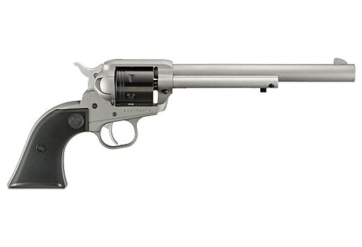 RUGER WRANGLER 22LR 7.5" FS 6-SH SILVER SYNTHETIC - for sale