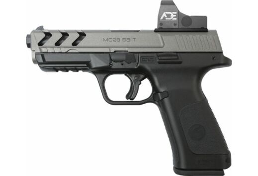 GIRSAN MC28SA 9MM ADJ. SGT W/OPTIC 17-SHOT TWO TONE POLY< - for sale