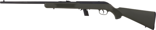 SAVAGE 64F 22LR 21" BBL BLUED/GREEN SYNTHETIC - for sale