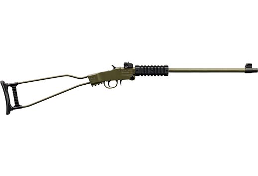 CHIAPPA LITTLE BADGER 22LR 1/2X28" THREADED OD GREEN CKTE - for sale