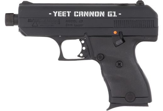 HI-POINT PISTOL C9 9MM 8RD YEET CANNON G1 THREADED BLACK - for sale