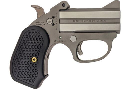 BOND ARMS HONEY-B 22WMR 3" MATTES SS B6 EXTENDED GRIP - for sale