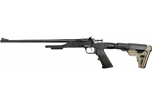 CRICKETT RIFLE G2 22LR BLUED/ BLACK SYNTH LEFT HAND W/RAIL - for sale