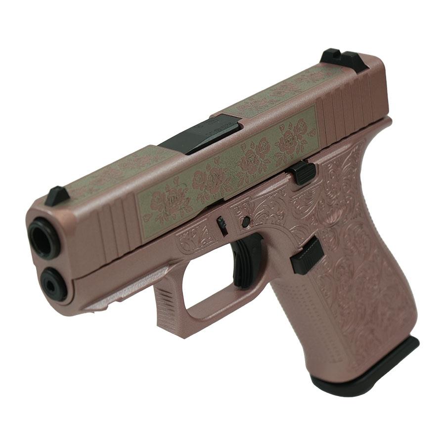 Glock 43X Glock & Roses Pink Handgun