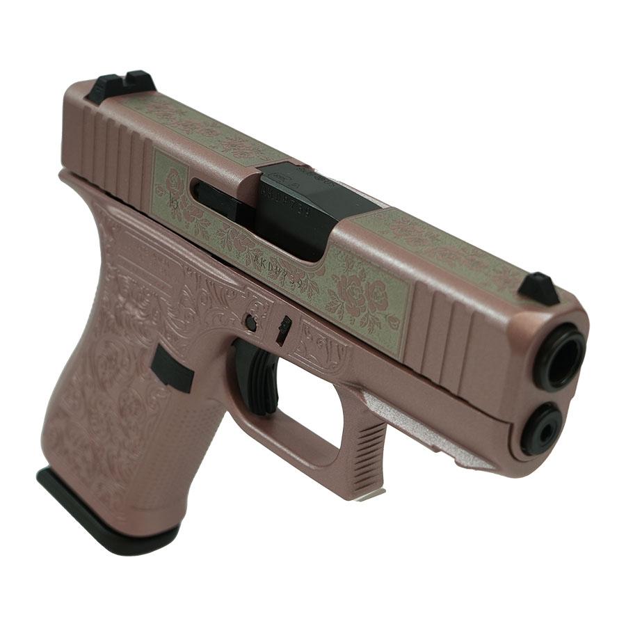 Glock 43X Glock & Roses Pink Handgun