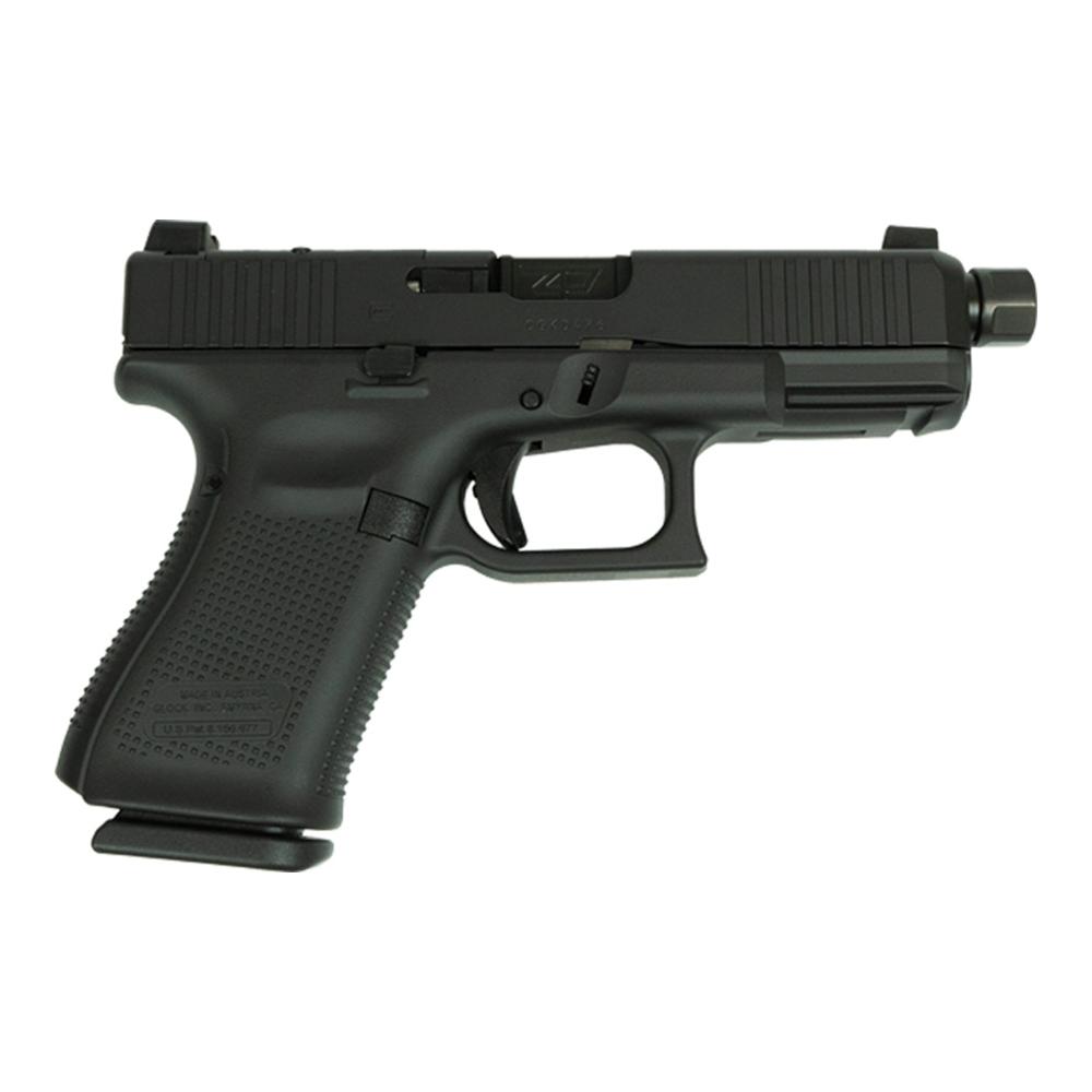 Glock V-Series Model 19 Black Cerakote Handgun 9mm