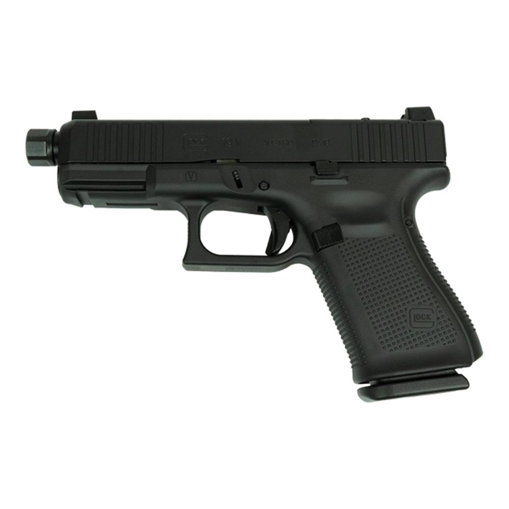 Glock V-Series Model 19 Black Cerakote Handgun 9mm