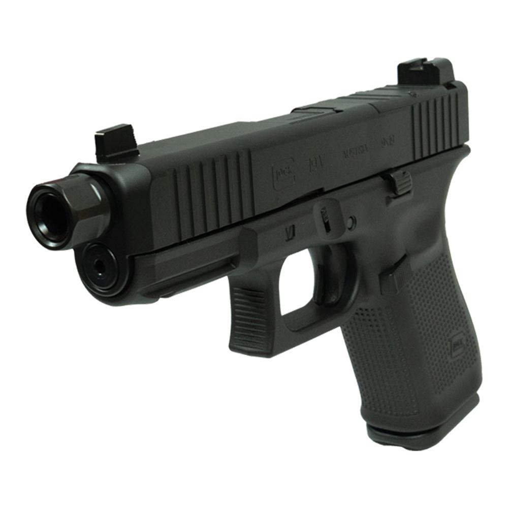 Glock V-Series Model 19 Black Cerakote Handgun 9mm