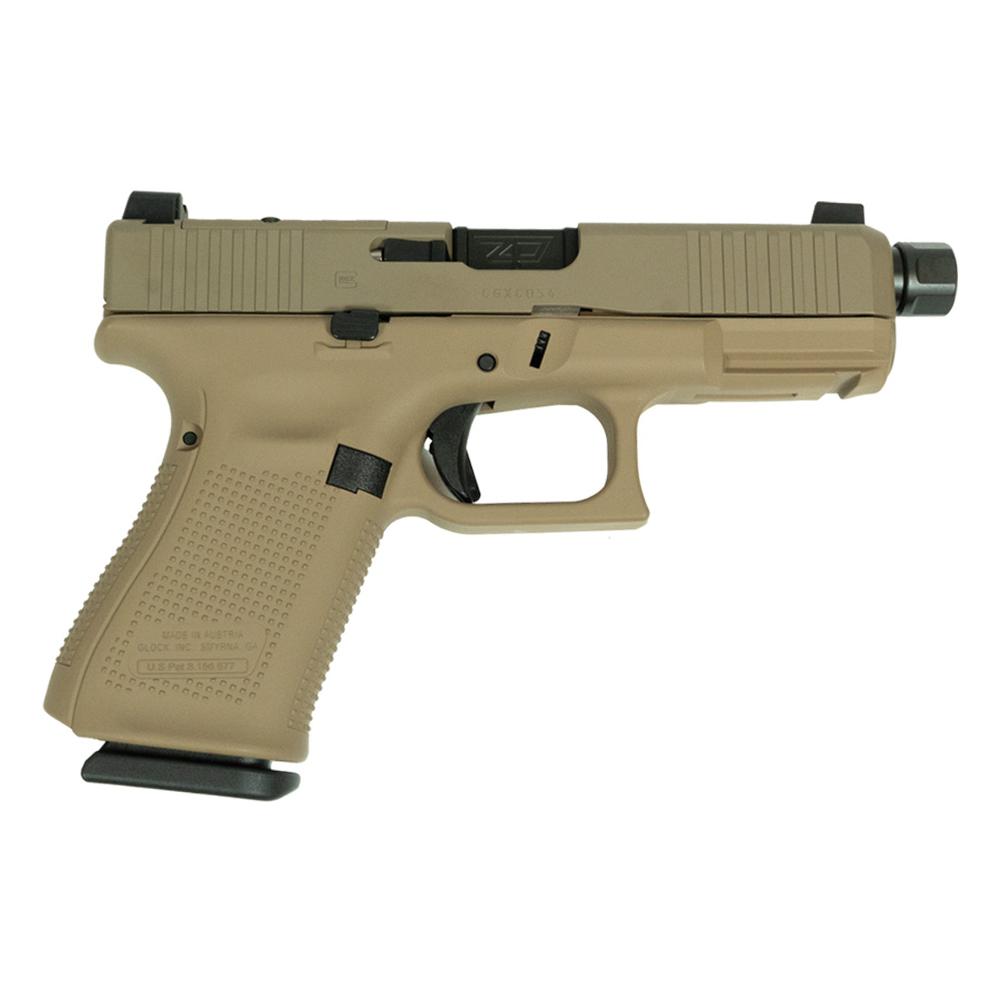 Glock V-Series Model 19 FDE Cerakote Handgun 9mm