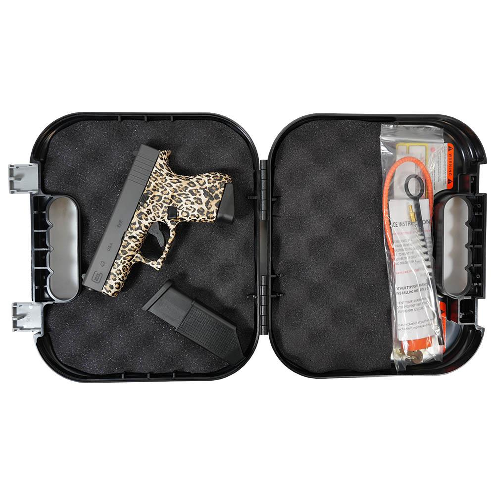 Glock 43 Custom Leopard Print Handgun 9mm