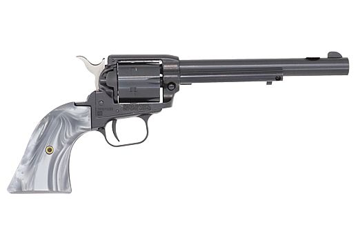 HERITAGE 22LR 6" FS BLUED GRAY PEARL GRIPS - for sale