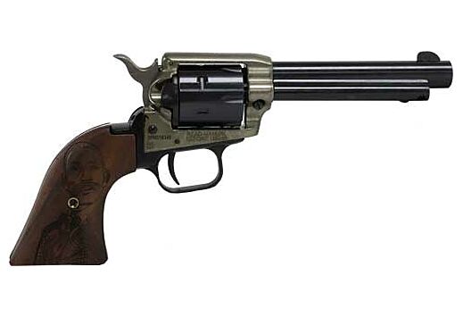 HERITAGE 22LR 4.75" FS BLUED WILD WEST BASS REEVES (TALO) - for sale