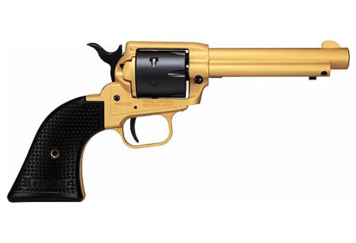 HERITAGE .22LR 4.75" FS GOLD POLYMER GRIP - for sale