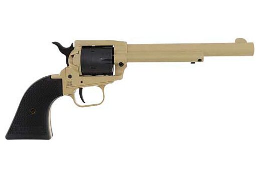 HERITAGE 22LR 6.5" SAND STEEL FRAME POLYMER ! - for sale