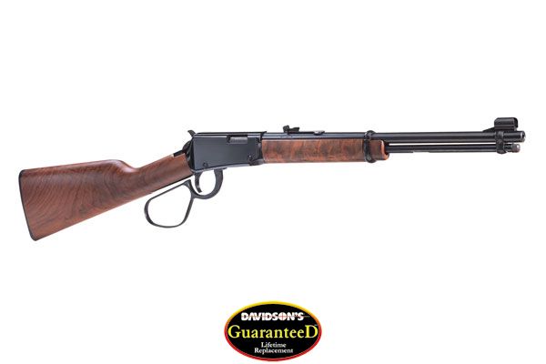 HENRY CLASSIC CARBINE 22S/L/LR 16" LARGE LOOP BLUED WALNUT - for sale