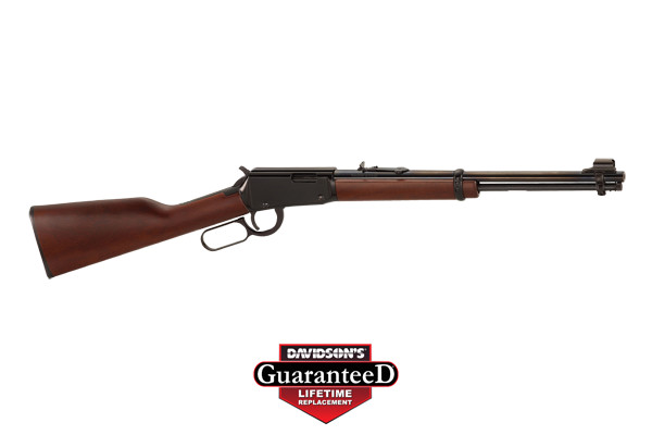 HENRY LEVER ACTION YOUTH 22S/L/LR 16" BLUED WALNUT - for sale