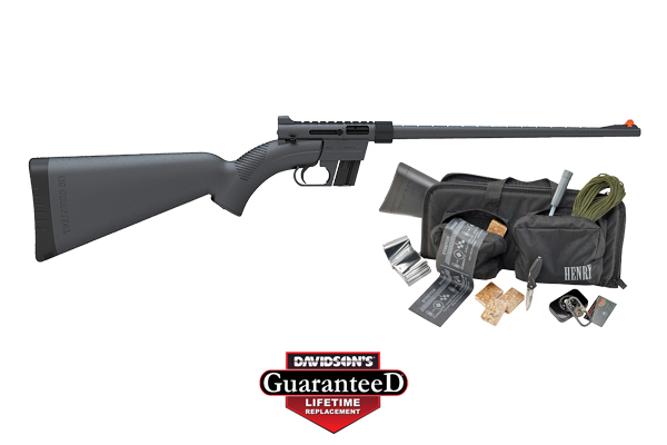 HENRY U.S. SURVIVAL PACK 22LR INCLUDES BLACK AR-7 AND KIT - for sale