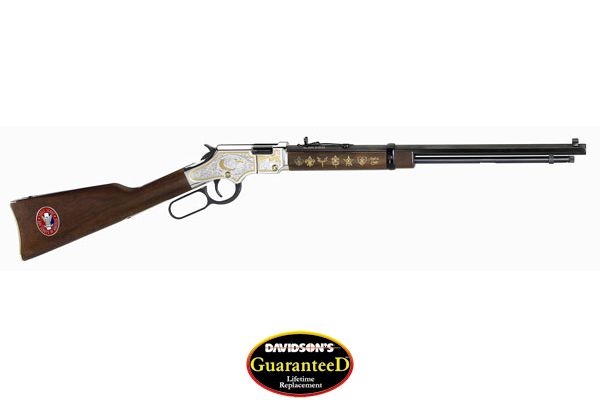 HENRY EAGLE SCOUT TRIBUTE ED. 22S/L/LR 20" OCTAGON ENGRAVED - for sale
