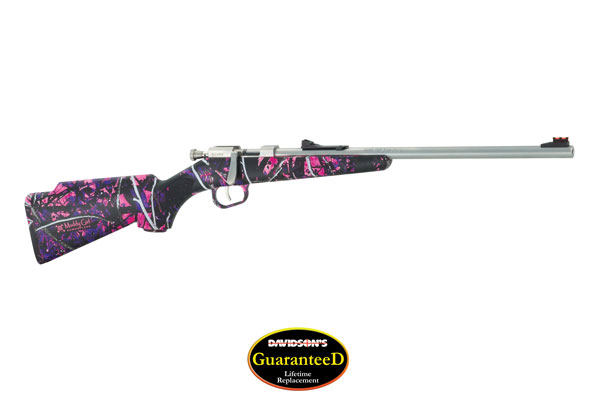 HENRY MINI BOLT 22S/L/LR 16.25" S/S SYN MUDDY GIRL - for sale