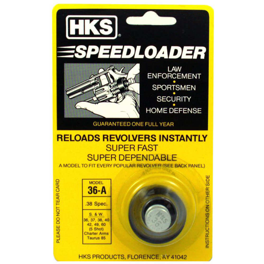 hks products - A Series - .38 Special - RVLVR SPDLDR 38/357 CAL 5 SHOT for sale