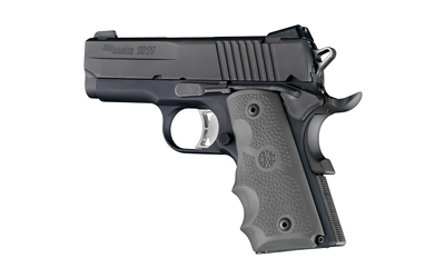 HOGUE GRIP OFC 1911 RUBBER FG SLTGRY - for sale