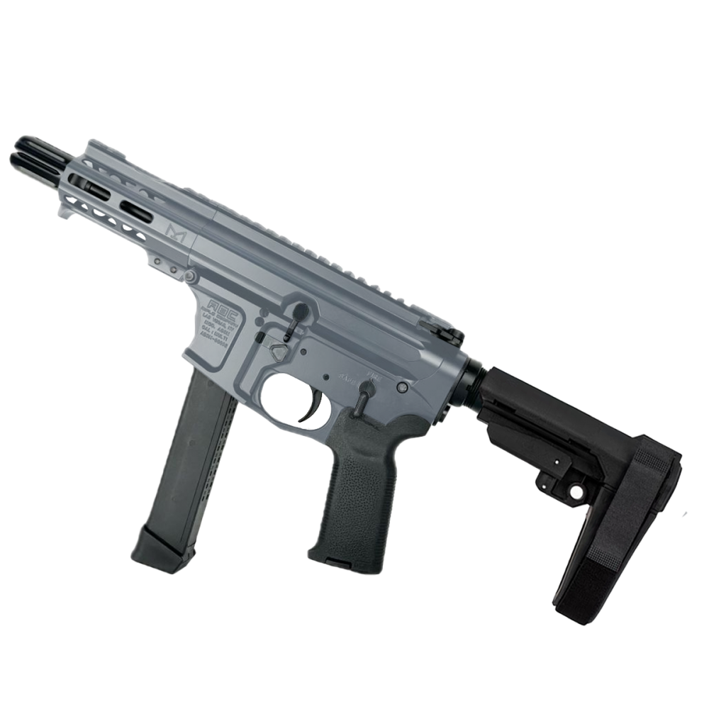 Custom Slick Side AR-9 Pistol 4