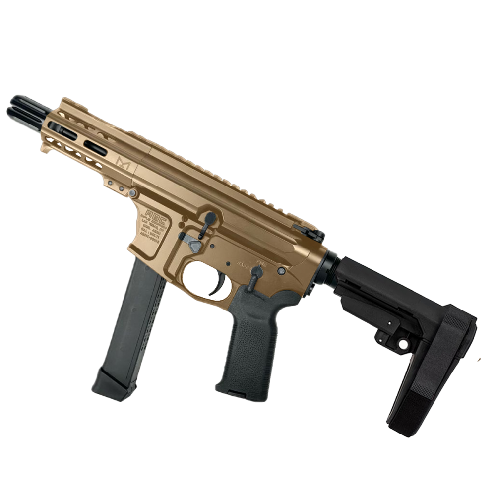 Custom Slick Side AR-9 Pistol 4
