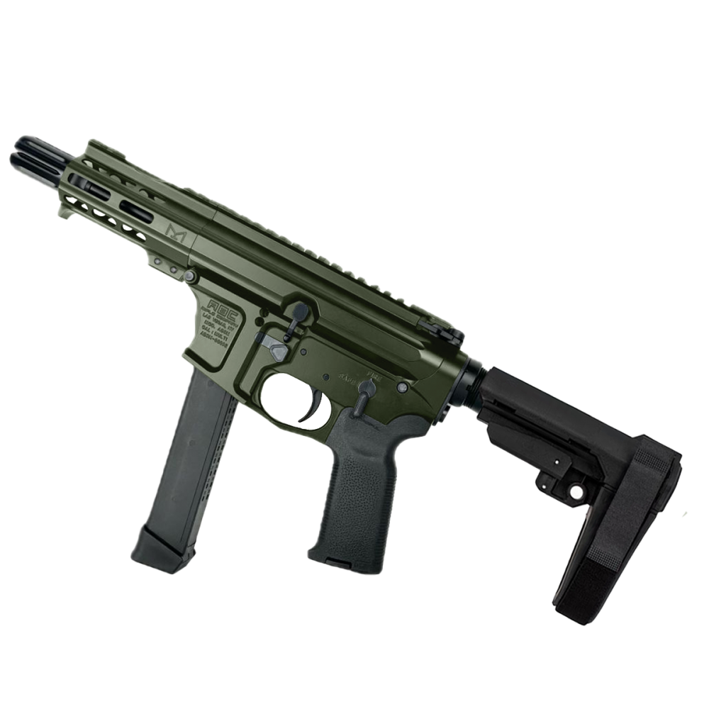 Custom Slick Side AR-9 Pistol 4