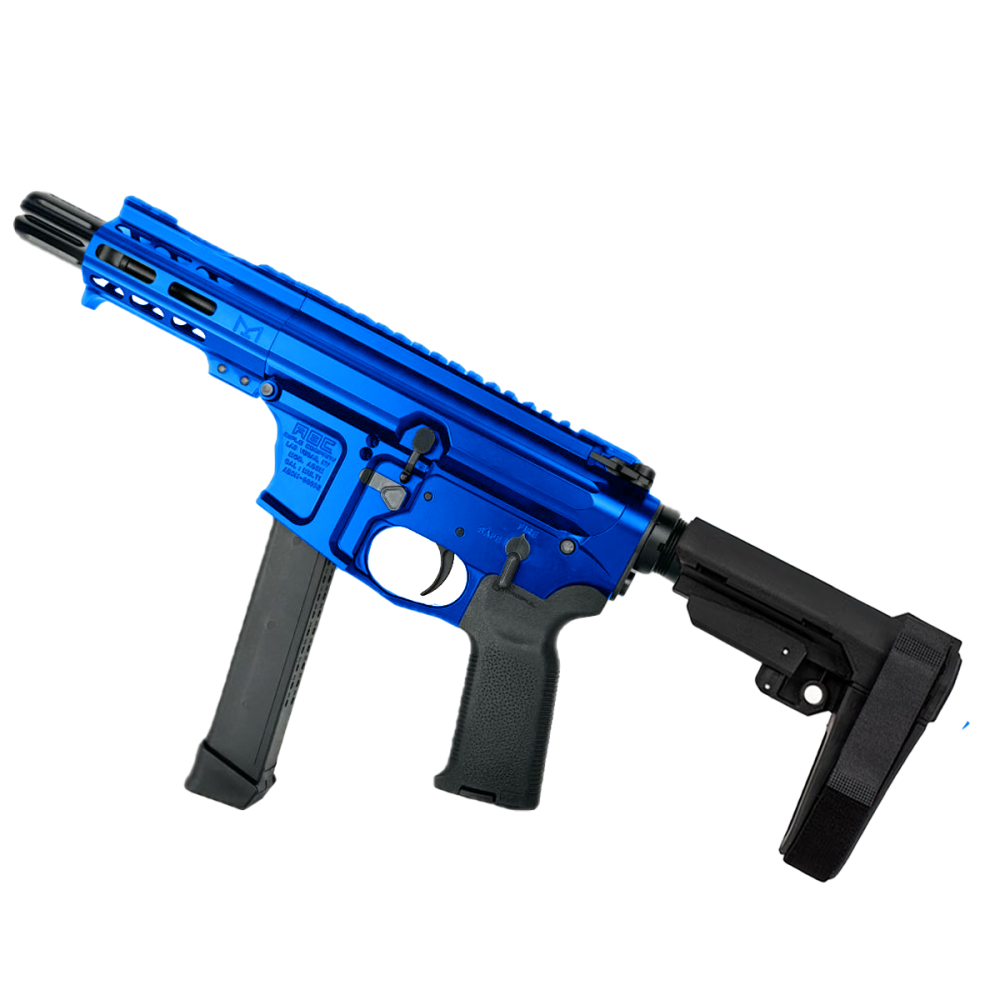 Custom Slick Side AR-9 Pistol 4