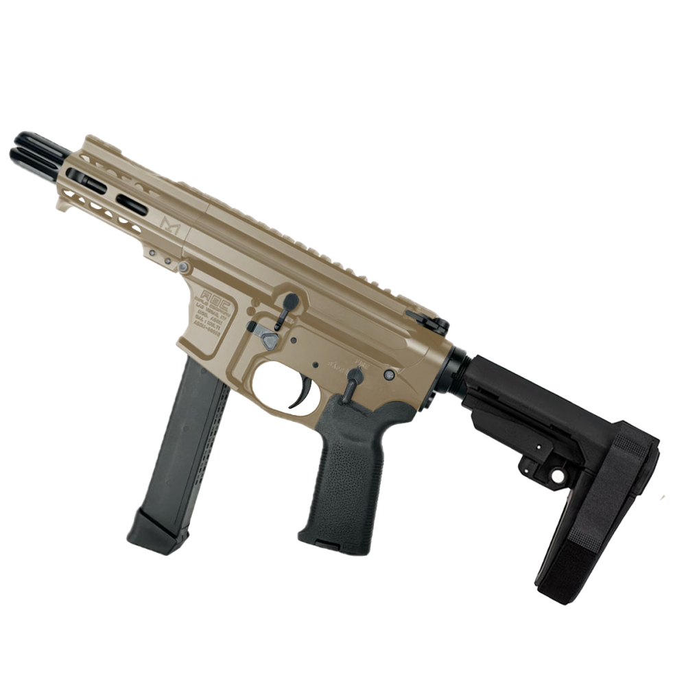 Custom Slick Side AR-9 Pistol 4