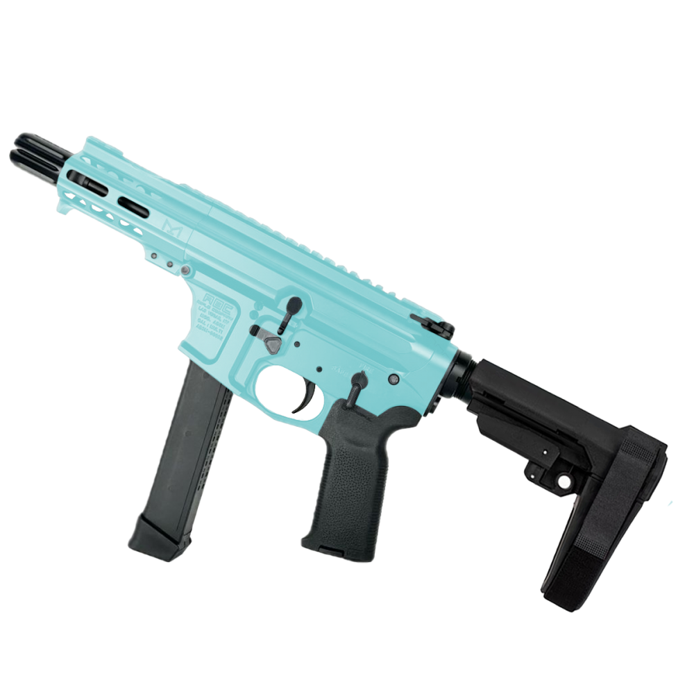 Custom Slick Side AR-9 Pistol 4