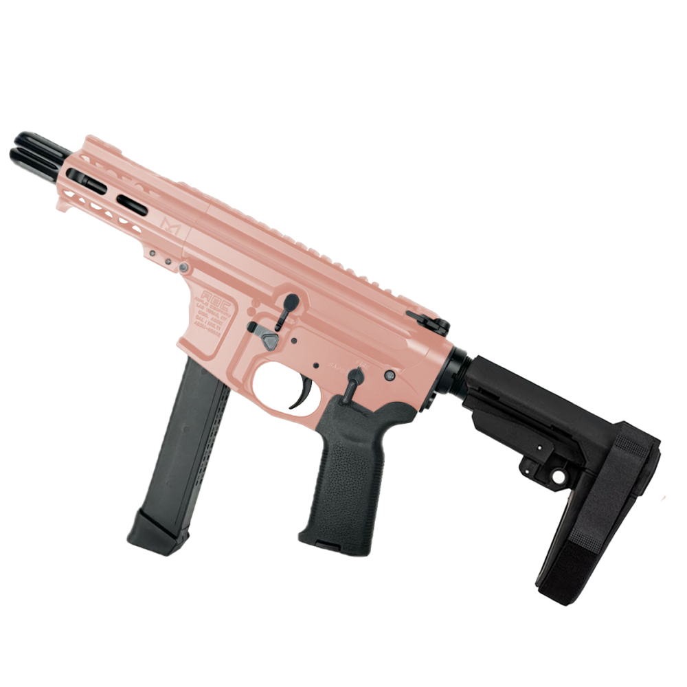 Custom Slick Side AR-9 Pistol 4