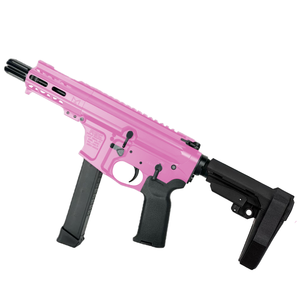 Custom Slick Side AR-9 Pistol 4