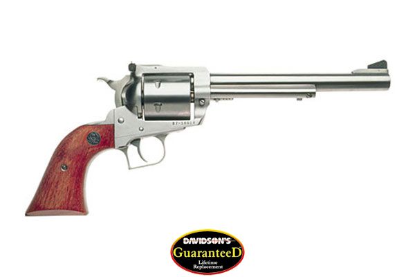 RUGER SUPER BLACKHAWK 44MAG 7.5" AS STAINLESS HARDWOOD - for sale