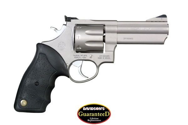 TAURUS 608 357MAG 4" PORTED AS 8-SHOT STAINLESS RUBBER - for sale