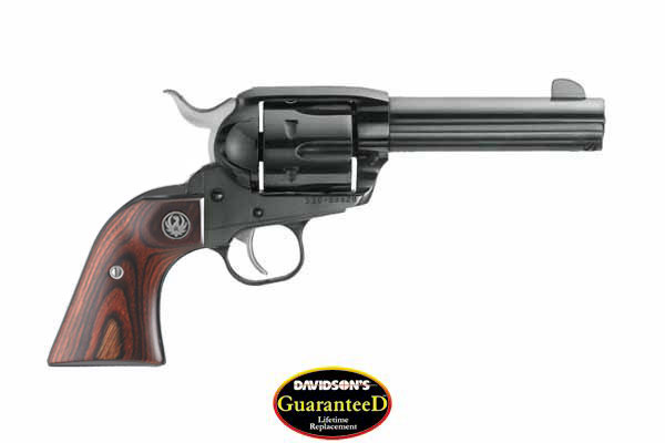 RUGER VAQUERO 357MAG 4-5/8" FS BLUED HARDWOOD - for sale