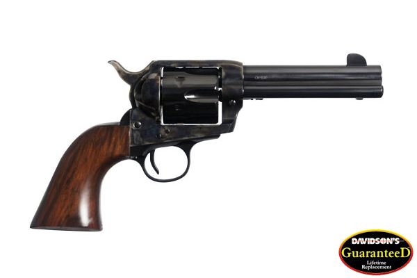 CIMARRON FRONTIER 38SPL/357MAG PW FS 4.75" CC/BLUED WALNUT - for sale
