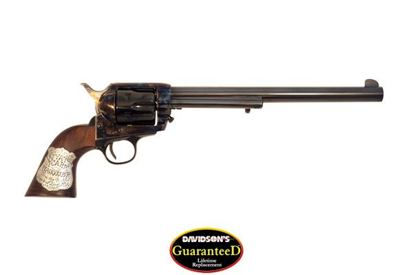CIMARRON WYATT EARP 45LC OM FS 10" CC/BL WALNUT W/SHIELD - for sale