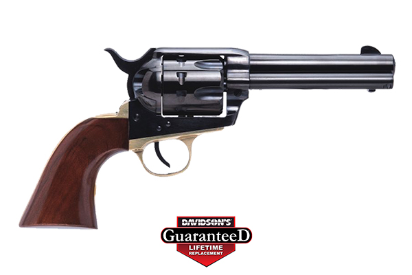 CIMARRON PISTOLERO 22LR FS 4.75" 10-SH BLUED/BRASS WAL - for sale