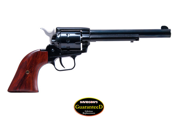 HERITAGE 22LR/WMR COMBO 6.5" BLUED COCOBOLO GRIPS 9-SHOT - for sale