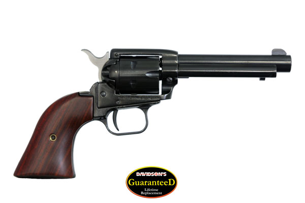 HERITAGE 22LR 4.75" FS BLUED COCOBOLO GRIPS - for sale