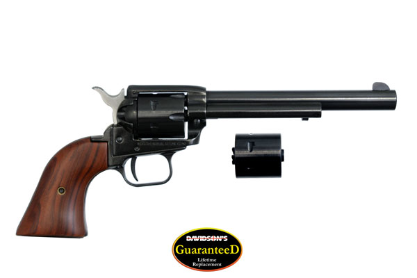HERITAGE 22LR/WMR COMBO 6.5" BLUED COCOBOLO GRIPS - for sale