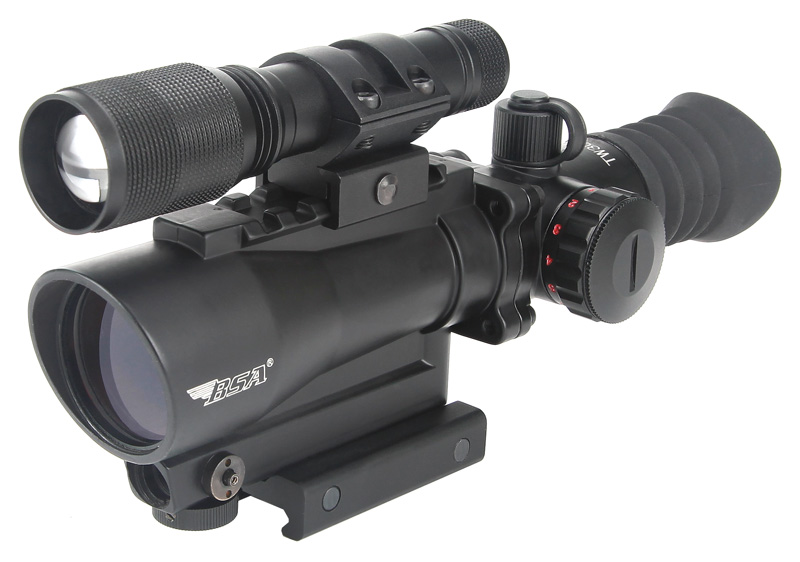 BSA TACT WPN 30MM RD W/RD LSR & LGHT - for sale