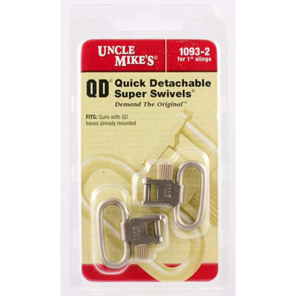 uncle mike's - Quick Detach SS - QDSS NKL 1IN SLING SWIVEL for sale