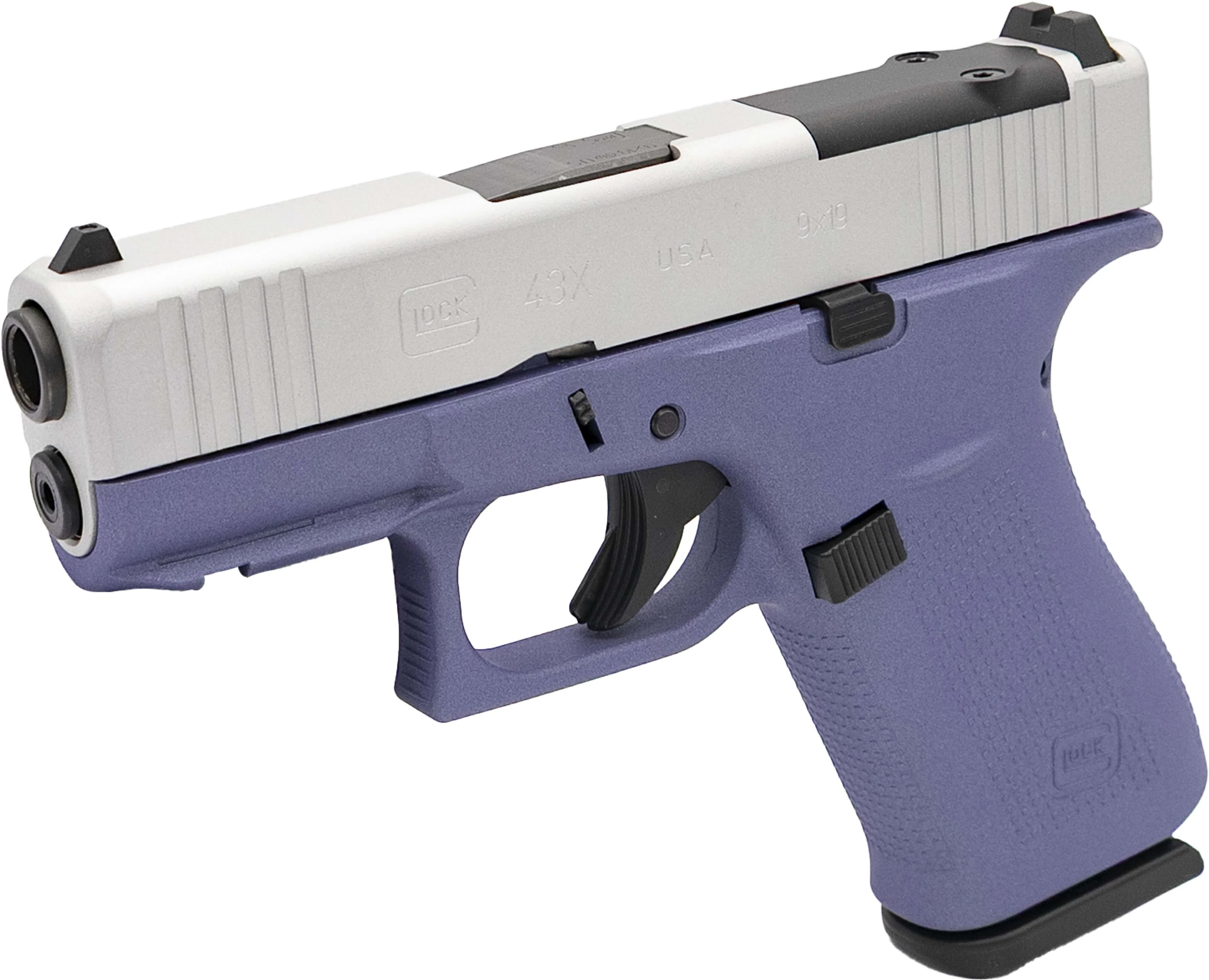 GLOCK 43X MOS US CRUSHED ORCHID 9MM